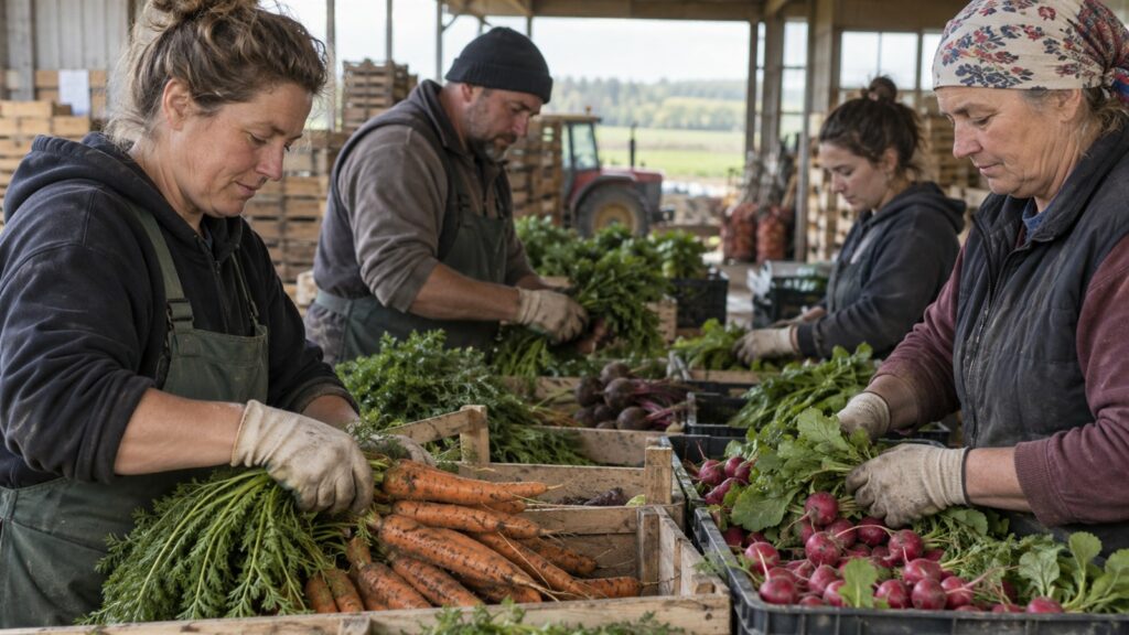 Terroirs et agriculture ukrainiens — détail photographique